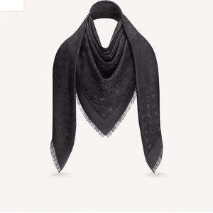 Authentic Louis Vuitton Scarf.  Dark Grey